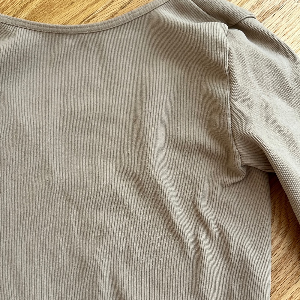 Free people Long sleeve top Wrap ruched side top free people - Picture 3 of 3
